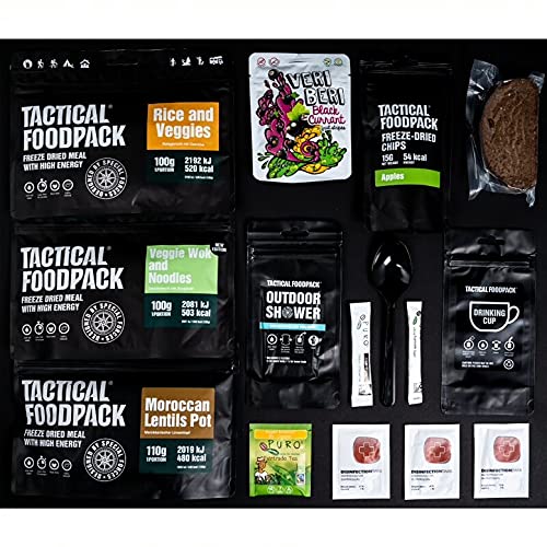 Tactical Foodpack 3 Mahlzeiten Ration VEGAN, 600g Cover