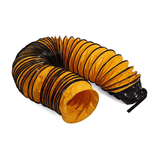 Image of MOUNTO 25FT PVC Flexible Duct Hosing for Exhaust Fan (10inch w /o bag)