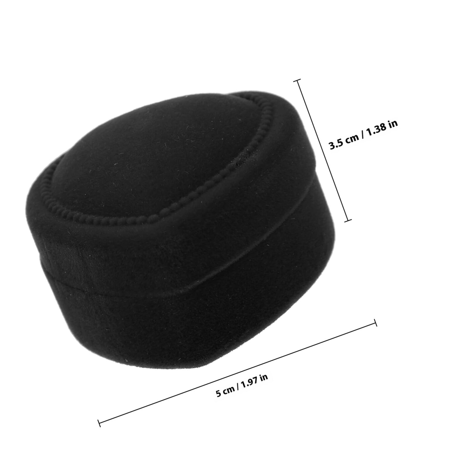 YDYDTTKD Coffret à Bijoux en Forme de cœur 6 pièces avec Doublure en Velours, Organisateur de Rangement pour alliances pour Femmes, Support de Demande en Mariage de Bague de fiançailles, extérieur