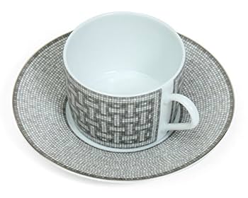 エルメス　モザイク　ティーカップandソーサー エルメス モザイク ティーカップ＆ソーサー ペア 160ml HERMES