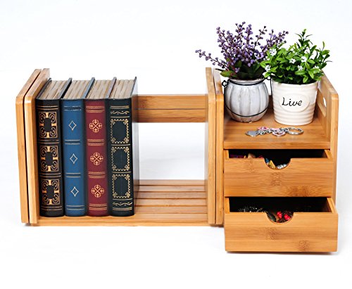 WOLTU Libreria Piccola sul Tavolo per Studenti