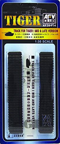 Unbekannt AFV Club 35114 – Model Making Accessory Tiger I Tracks, Soft Rubber