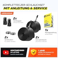 Alphatrail MTB Fahrradschlauch Rick 27.5 Zoll SV Französisches Ventil 2X Set mit Mobilitätsgarantie I Kompatible Fahrradreifen Schwalbe, Continental, Conti, Maxxis, Onza & Michelin Fahrrad Schlauch – Ansicht 8