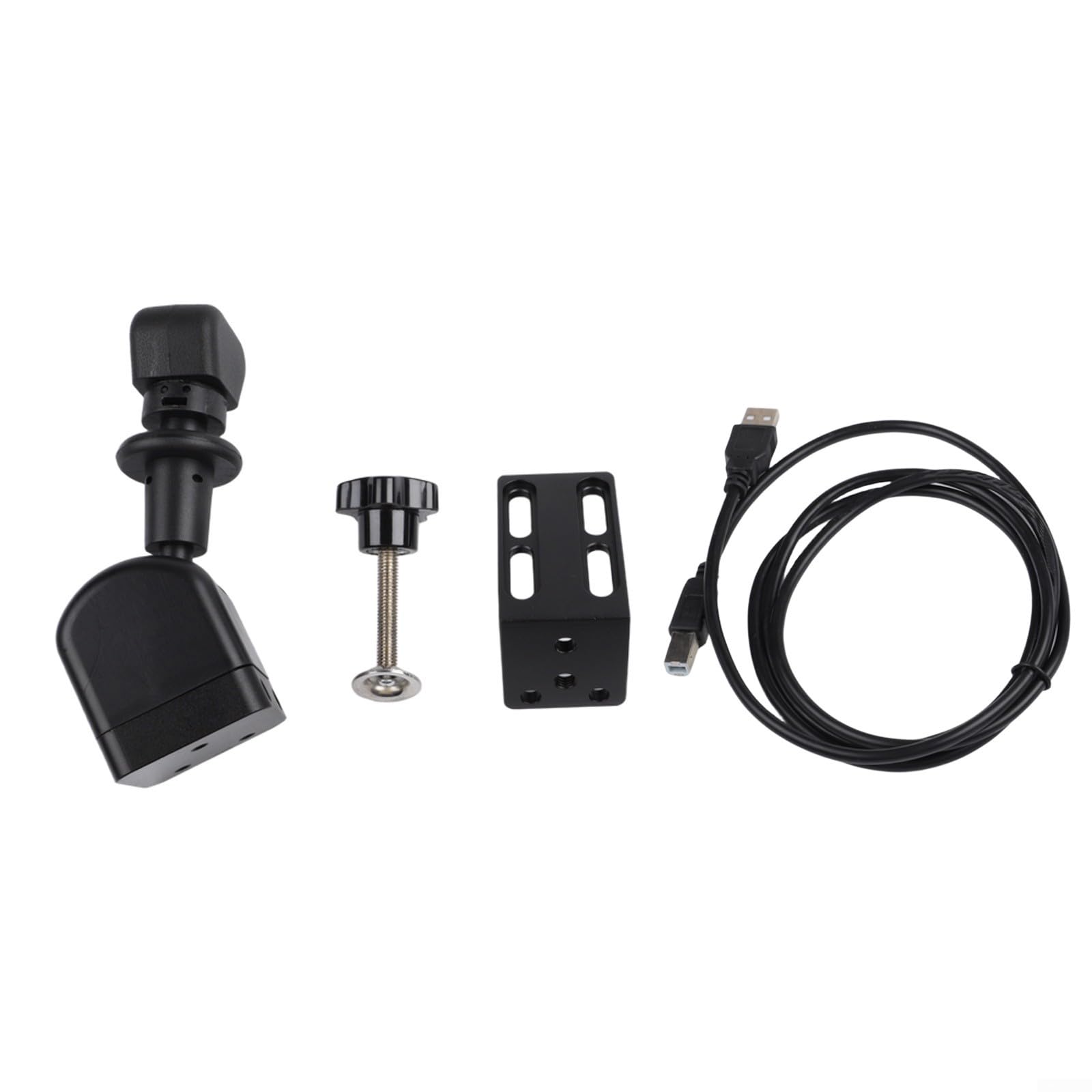 Sim Racing - Freno a mano a 14 bit USB lineare per PC G29 G920 G27 - Supporto aggiuntivo per sensore Hall Drifting in acciaio nero