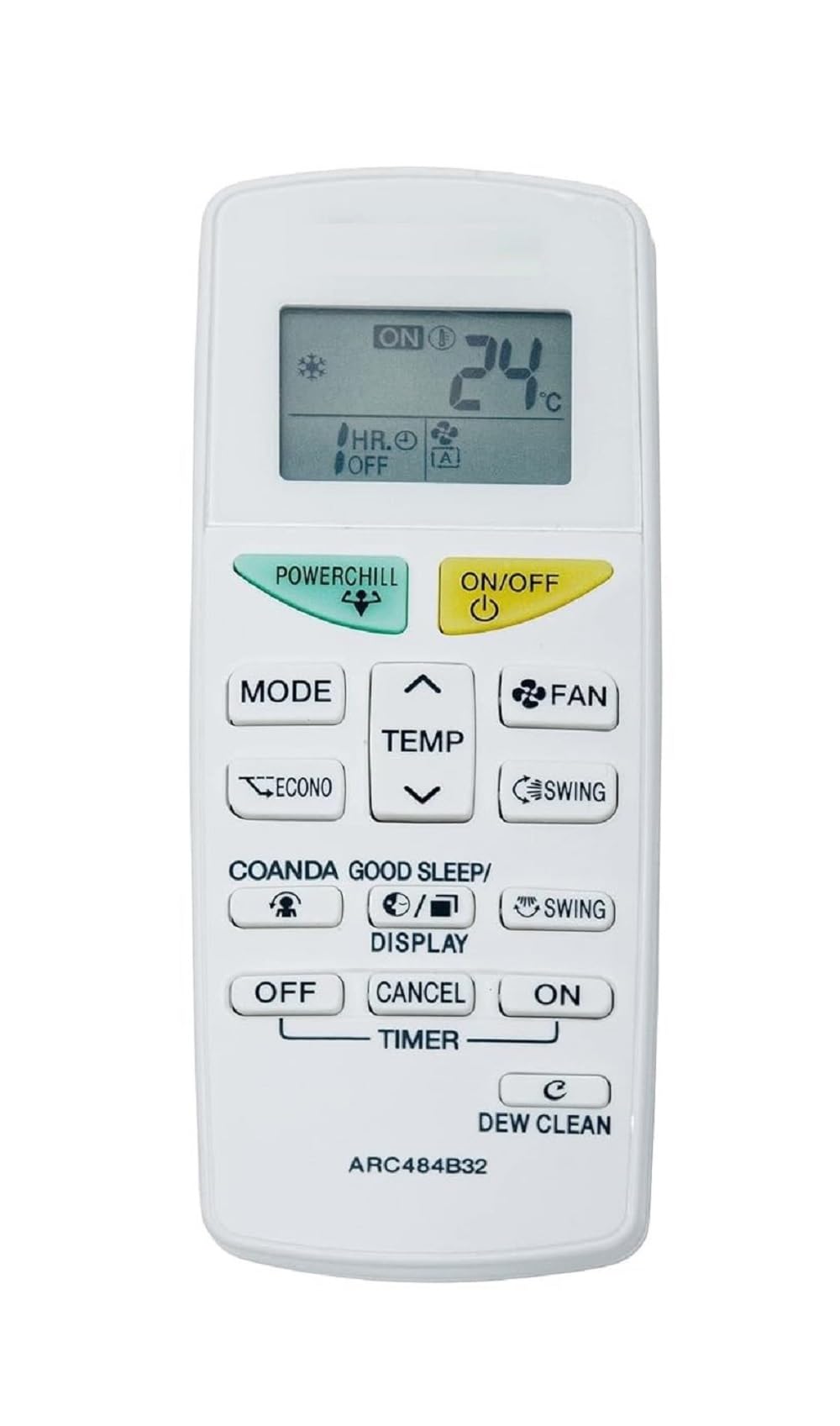 BSPS Compatible for Daikin Split Inverter Ac Remote 1.5 Ton 5 Star, (Model No. FTKM50U, 2022) White, Remote Serial No. ARC484B32 Dew Clean Function (B0CVGYM1NS) Amazon Price History, Amazon Price Tracker