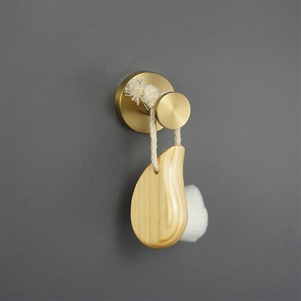 Toalleros, toallero para baño, juego de accesorios de baño de lujo cepillado, soporte para rollo de papel higiénico, barra de anillo para toallero, gancho para bata, juego de 4 piezas powerfully