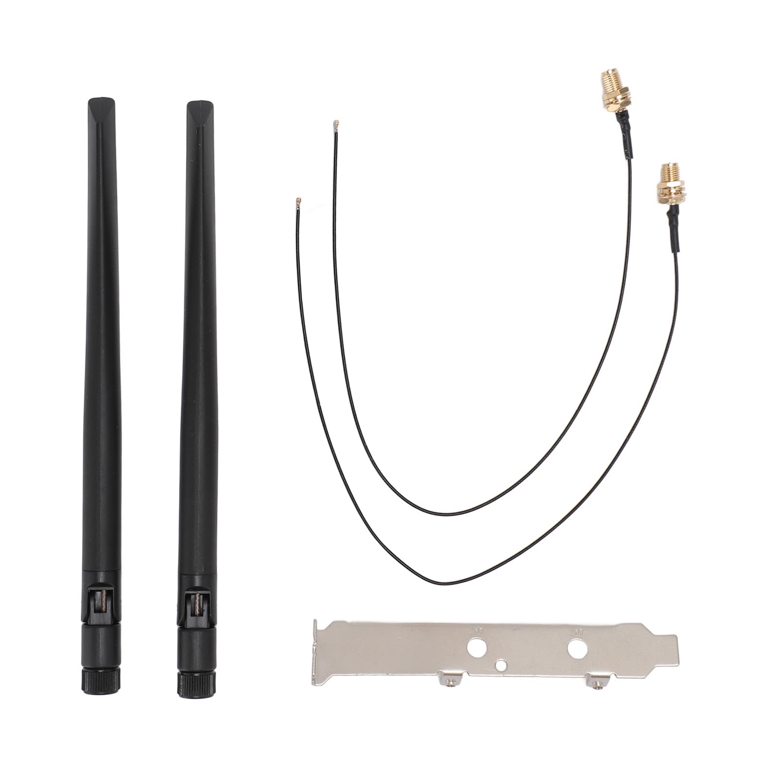 Scheda WiFi 7, MU MIMO Adattatore di Rete Interno Stabile e Veloce 2.4/5/6G Connessione Facile Massimo 5800 Mbps NGFF M.2 BT 5.4 per Laptop (Scheda WiFi 7 con antenna e staffa)