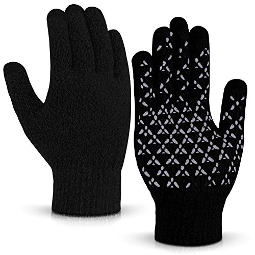 Balhvit Winter Gloves for Men Women Anti Slip TouchScreen Gloves for Extreme Cold