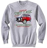  TEESANDENGINES Autobianchi A112 Abarth 1 Felpa Grigio Uomo Grigio XL