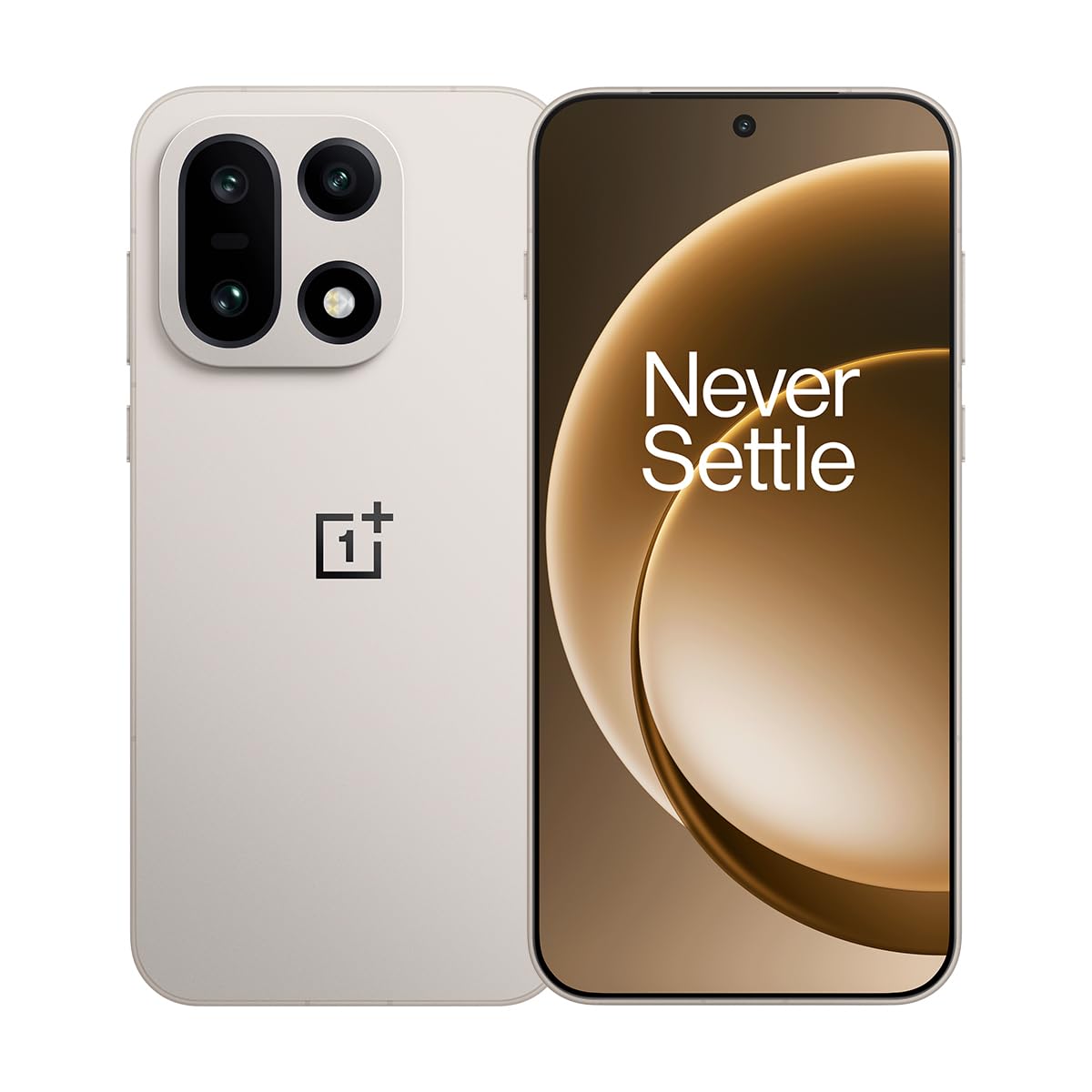 OnePlus 15 16GB+512GB SIMフリー スマートフォン Snapdragon 8 Elite Gen 5 6.78インチ フラットスクリーン 165Hz 高リフレッシュレート 7300mAh 大容量グレーシャーバッテリー 120w 高速充電 50w ワイヤレス充電 docomo/au/SoftBank/Rakuten Mobile 対応 サンドストーム