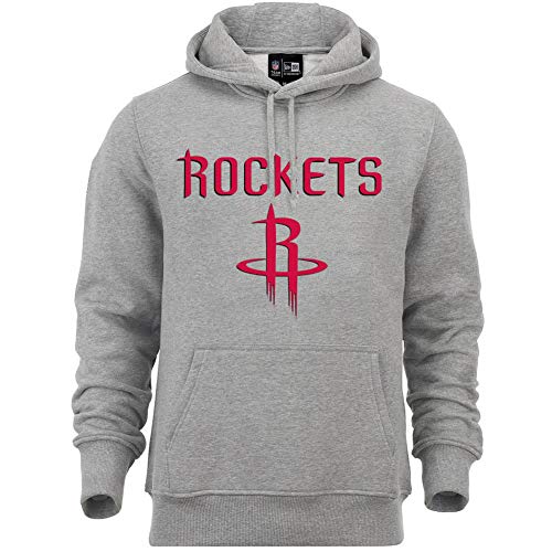 New Era Sweat à Capuche - NBA Houston Rockets Gris