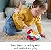Fisher-Price Baby Toy Chatter Telephone Vehicle Push-Along with Sounds for Crawling Developmental Play Infants Ages 6+ Months