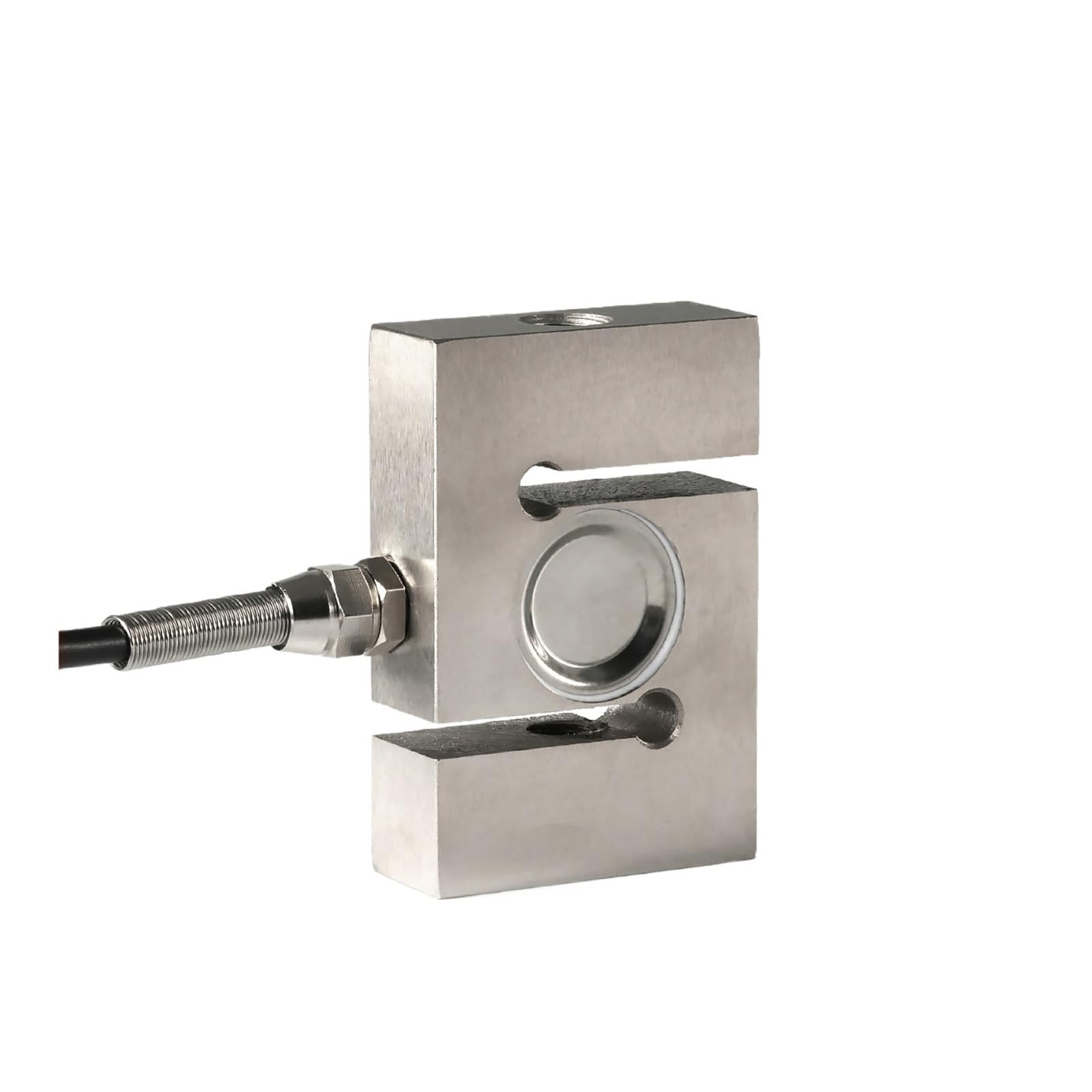 Cellule de charge type S 500 kg pour mesure de force de traction et compression en industrie