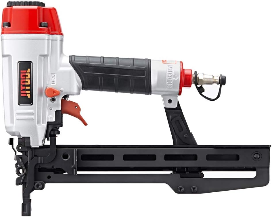 JIT JLS38N 1/4-inch Narrow Crown Stapler for Senco L Type 18 Gauge Staples 1/2" - 1-1/2" Length SLS20XP N3804AB3 AT638A JIT JLS38N 1/4-inch Narrow Crown Stapler for Senco L Type 18 Gauge Staples 1/2" - 1-1/2" Length SLS20XP N3804AB3 AT638A