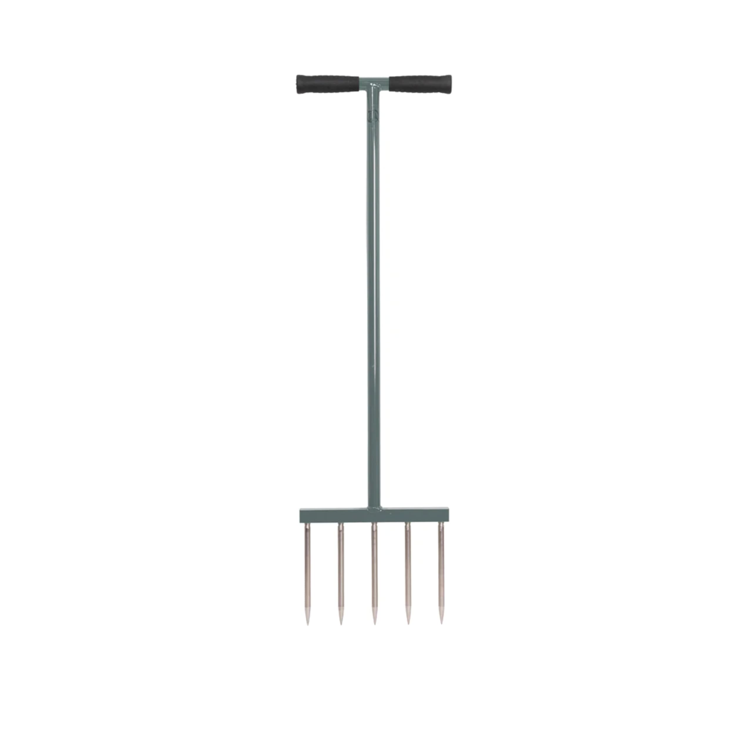 Rasenkralle Tiefenlocker Made in Germany – Manueller Rasenlüfter mit Vollspoons zur Bodenlockerung & Aerifizierung, Robustes Gartenwerkzeug gegen Bodenverdichtung für gesunden dichten Rasen