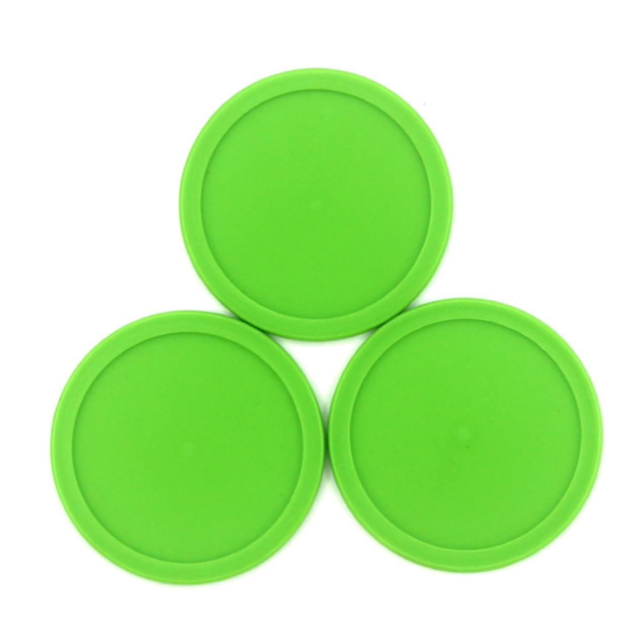 BESPORTBLE 20pcs Air Hockey Pushers Green Air Hockey for Outdoor Play Ergonomic Design for Enhanced Game Experience Durable