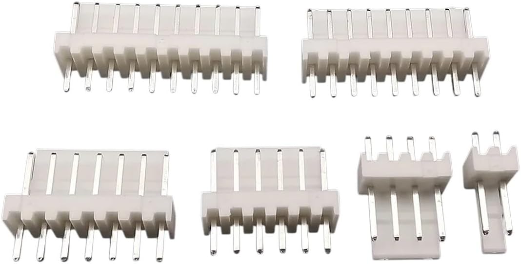 50Pcs KF2510 2.54mm 2/3/4 5 6 7 8 9 10 Pin Terminal Male Plug+Female Socket Housing Pin Header C0innector KF-2510 Straight Curved New 2026 Electronic & Accessories