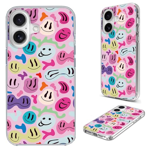 AKORAVO iPhone 16 P[X fB[X K[Y Y Sی ϏՌ \tg TPU NA X gѓdbJo[P[X iPhone 16 6.1pfUCA킢 N[  Jt nbs[ eBO X}CtFC