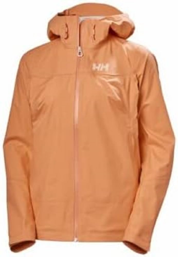 Helly Hansen Vima 3L Shell - Chaqueta para Mujer (Talla L), Color melón