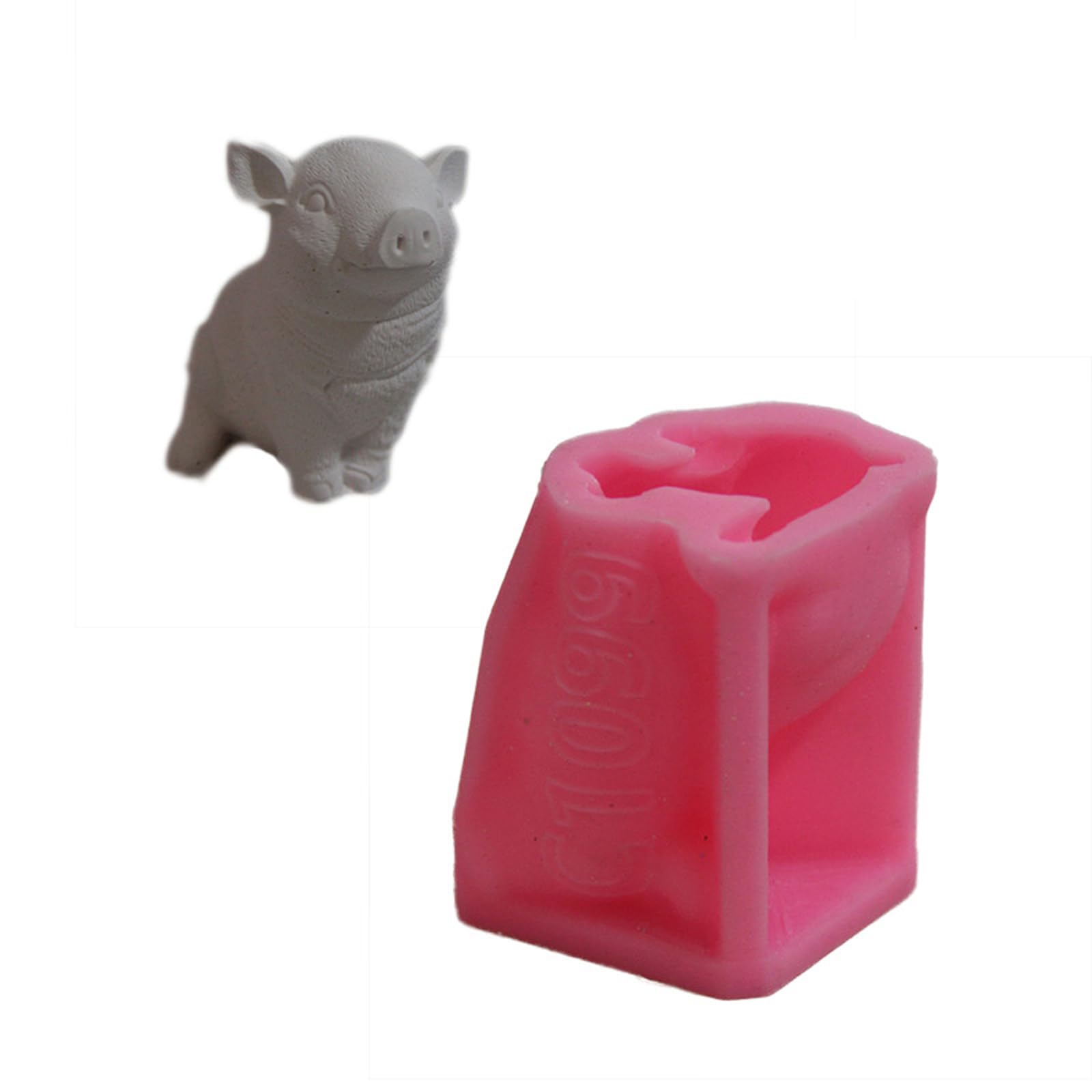Xjdzineq Silicone Animal with Pigs Koala and Bird Figures for Candlewax Projects and Home Decorations Craft