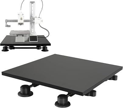 3D Printer Anti-Vibration Base, Universal Shock Absorbing Platform, Max 30KG Load, 30mm Offset Horizontally, for Noise Reduction, Stable Printing & Improved Print Quality