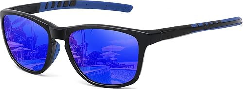 MEETSUN Gafas de sol deportivas polarizadas para mujeres y hombres, para conducir, correr, ciclismo, pesca, protección UV400