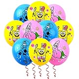 🎈【SpongeBob Party Geburtstags Luftballons】Diese Ballon-Geburtstags Dekorationen sind perfekt für Menschen jeden Alters! Interessant und süß. Das Ballonset für die Partydekoration ist sehr einfach und jeder kann es tun. Entdecken Sie den Spaß der dekorativen Party, lassen Sie uns diesen Tag zu etwas Besonderem machen.