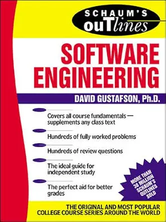 Schaum's Outline of Software Engineering book cover