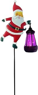 ソーラー クリスマスライト サンタクロース ジョウロ ステーク ランタン | ソーラークリスマスデコレーションライト 屋外の芝生・庭・通路・ウォークウェイ・景観・ポーチ・裏庭・花壇用