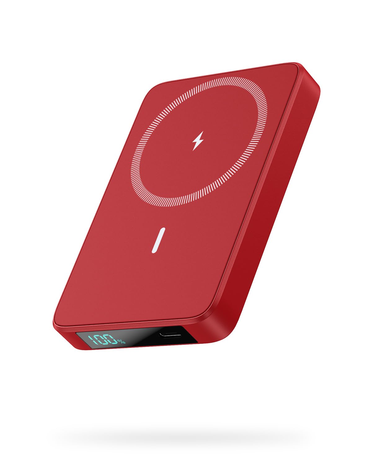 Powerbank, 25800 mAh (klasyczny czarno-czerwony design】 Power Bank 2 wyjścia USB, 4 diody LED, wysoka pojemność, zewnętrzny akumulator, kompatybilny z iPhone 12 13 Pro Max, Samsung S21, S20,