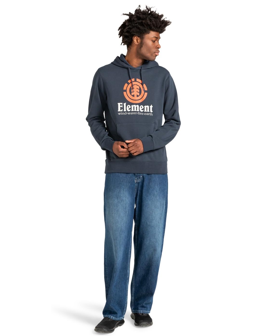 Quiksilver Męska bluza z kapturem pionowym (1 opakowanie)