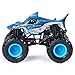 Monster Jam, Official Megalodon vs. Pirate’s Curse Die-Cast Monster Trucks, 1:64 Scale, 2 Pack