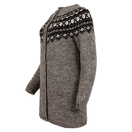 ICEWEAR Fróðný Long Wool Cardigan2