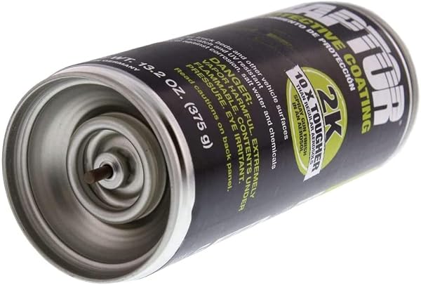 U-POL RAPTOR rivestimento protettivo, bomboletta spray 400 ml, nero - 5