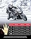 KEMIMOTO Motorradhandschuhe, 2KP, für den Winter, wasserdicht, mit Touchs