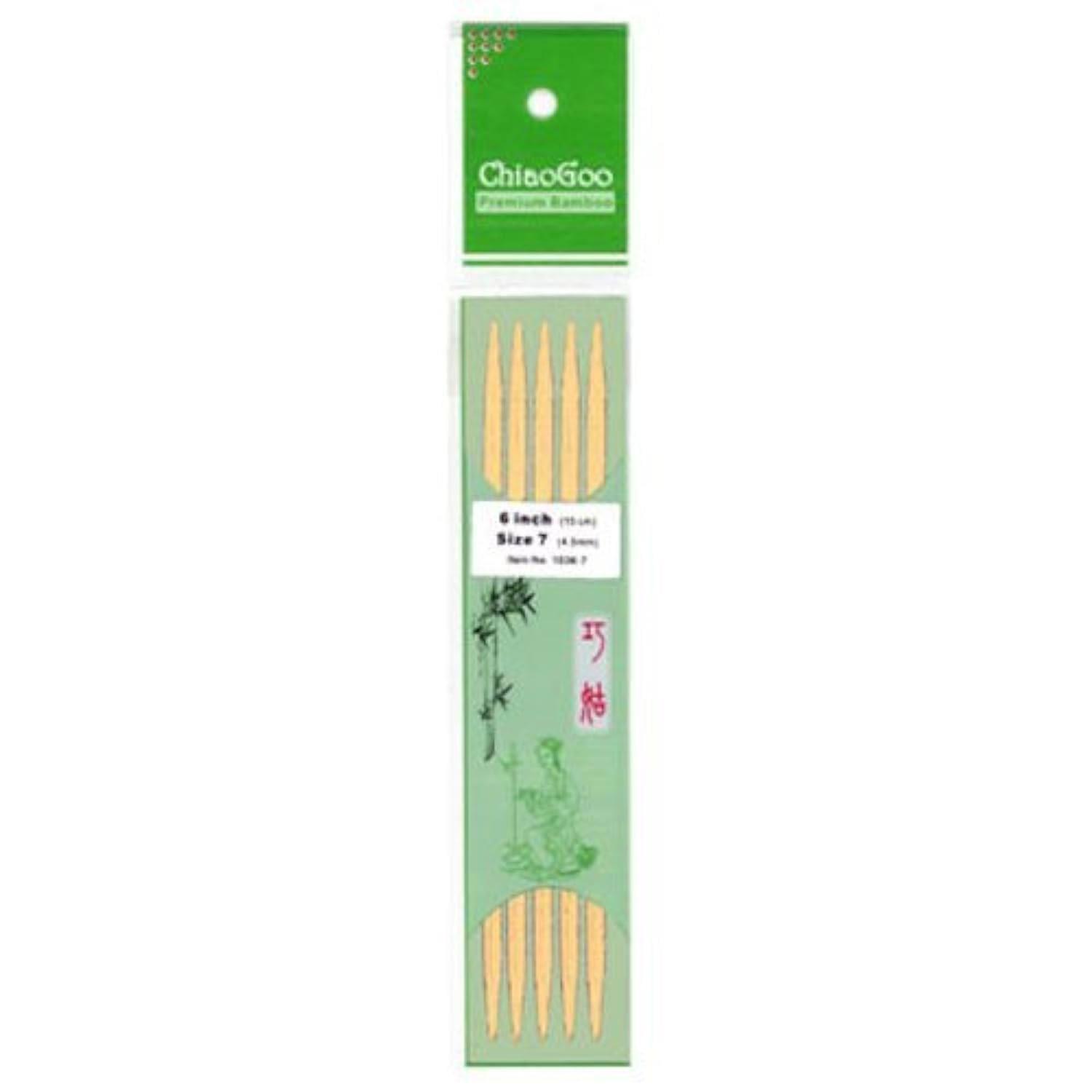 ChiaoGoo Stricknadeln, 15 cm, Bambus, Gre US 1,5 (2,5 mm) 10161,5 :  Amazon.de: Kche, Haushalt & Wohnen