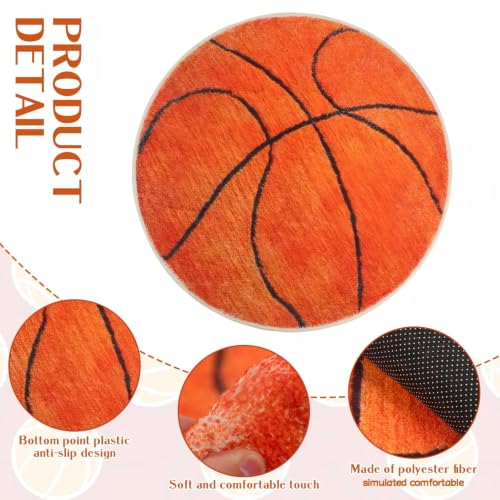 Alfombra Deportiva Redonda 2 Piezas 60 cm Diámetro miniatura 4