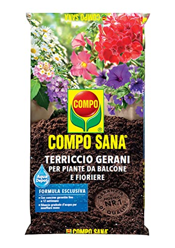 Compo Sana - Mantillo para geranios, saco de 20 litros