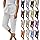 Pantacourt Femme Été,3/4 Coton Et Lin Décontractés Large Léger Pantalon avec Cordon,Couleur Unie Tendance Fluide Casual Yoga Pilattes Pantalons avec Poches Pantalon Femme Noir Ete