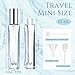 Domensi 20 Pcs 10ml Perfume Travel Refillable Bottles Glass Spray Bottle Perfume Atomizer for Cologne Dispenser Leak-proof Fragrance Bottles Atomizer Pump Bottle Kit(Assorted Colors,4.7 x 0.67 in)