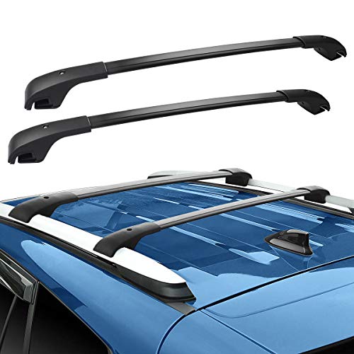 YITAMOTOR Roof Rack Cross Bars Compatible for 2013-2018 Toyota RAV4, Aero Rooftop Luggage Cargo Bag Crossbars Camping Gear Bike Carrier
