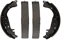 EXPPOWER Rear Ceramic Brake Shoes for Ford E-150 Econoline F-150 - Quiet Low Dust Drum Brakes with Hardware Kit