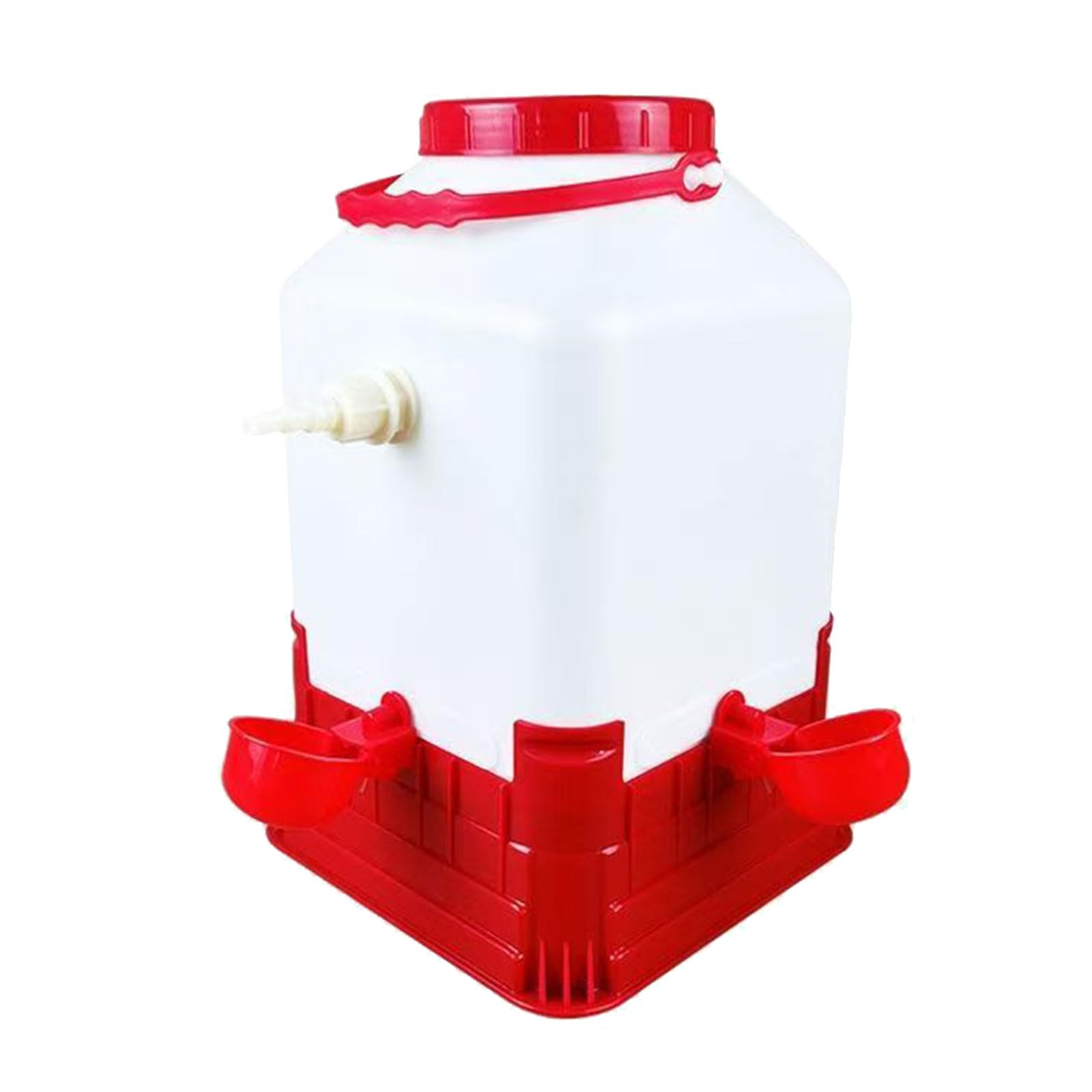 Mangiatoia automatica per polli con design anti-spreco per pollame, oche, anatre, guarnizione a tenuta stagna, strumento di alimentazione antispill, dispenser di acqua di pollo a prova di