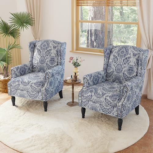 Sillón Tela Azul marino Plegable miniatura 3