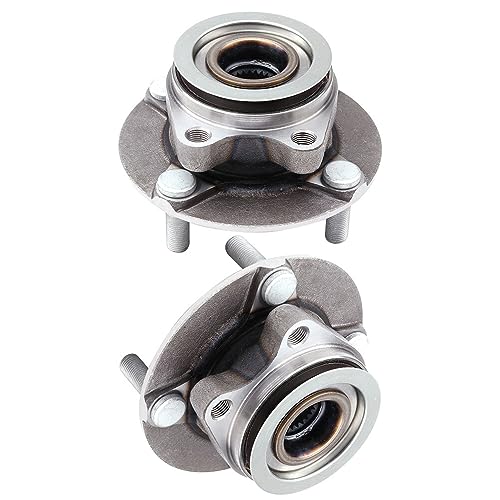 Image of ECCPP 2-Piece 513344 Wheel Hub Bearing for Nissan Cube 2009-2014 | 4 lugs w /ABS Sensor Pre-Greased Sealed