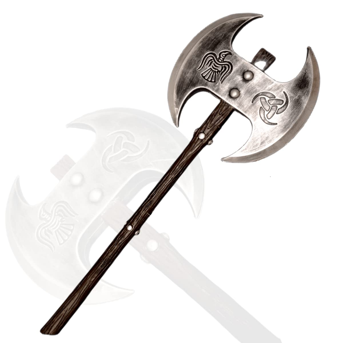 Sword Valley Viking Double Headed Axe - Cosplay Anime Prop, Oversized Axe Available for Collection