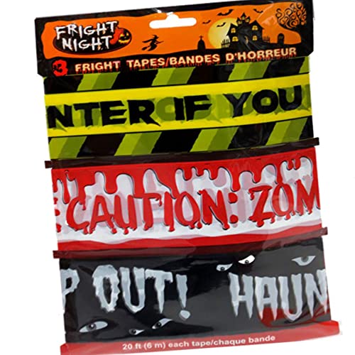 Fita de Halloween para decoração de festa - 18 m