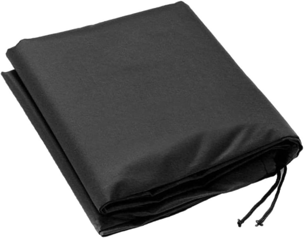 TOYANDONA 1pcs Outdoor Oxford Table Tennis Cover Heavy-duty for All Weather Conditions Fits Standard Pong Tables Black Silver