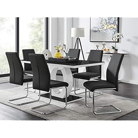 Giovani Modern High Gloss Dining Set Cover