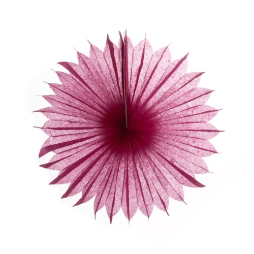 Koyal Paper Pinwheels, 8-Inch, Fuchsia, Set of 6